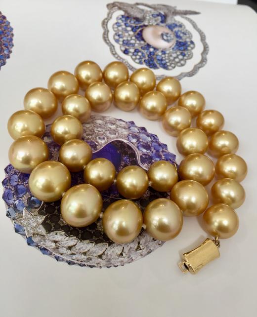 13-16mm南洋金珍珠整圈项链 商品图1