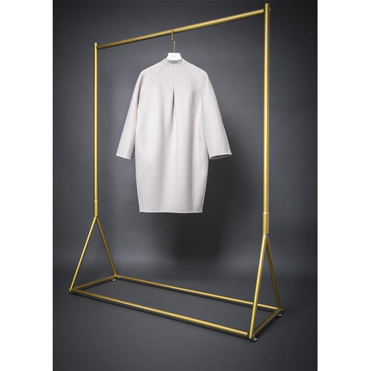 PURE by purée #0914 纯羊绒九分袖茧型大衣 商品图12