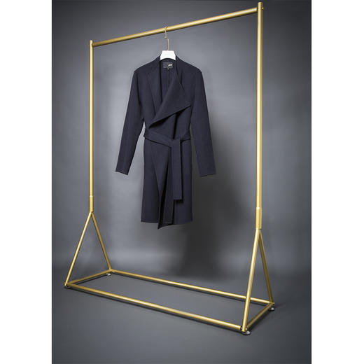 PURE by purée #0518 纯羊绒不对称设计大衣 商品图12