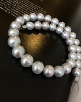 12-15mm南洋白珍珠整圈项