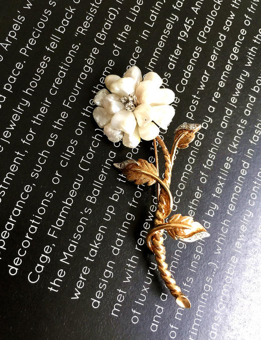 古董密西西比河珍珠胸针 商品图2