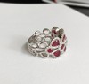 2.58克拉鸽血红群镶红宝石戒指（已售，欣赏） 商品缩略图2