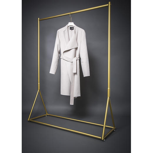 PURE by purée #0518 纯羊绒不对称设计大衣 商品图13