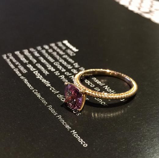 2克拉浅紫色尖晶石戒指 商品图4