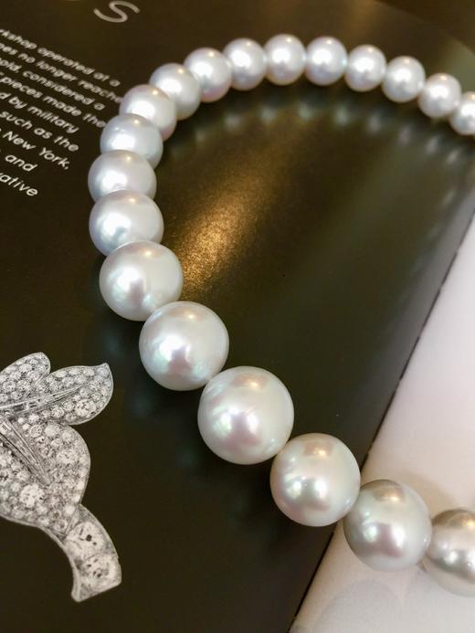 12-15mm南洋白珍珠整圈项 商品图3