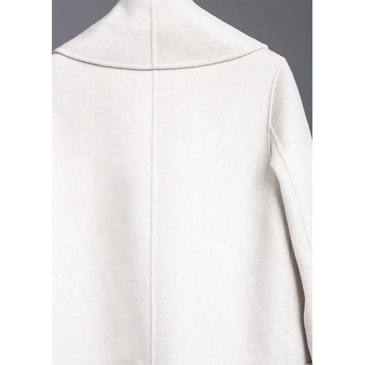 BLEND by purée #1126 羊毛绒混纺通勤必备翻领大衣 商品图12