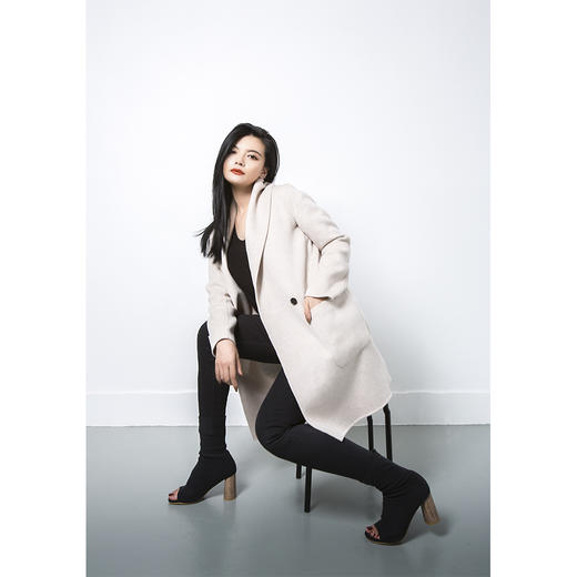 BLEND by purée #1126 羊毛绒混纺通勤必备翻领大衣 商品图9