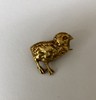 古董K金鹌鹑造型胸针 商品缩略图0