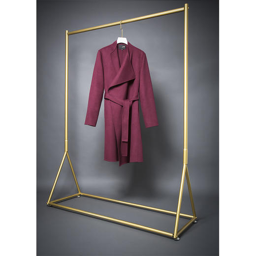 PURE by purée #0518 纯羊绒不对称设计大衣 商品图11