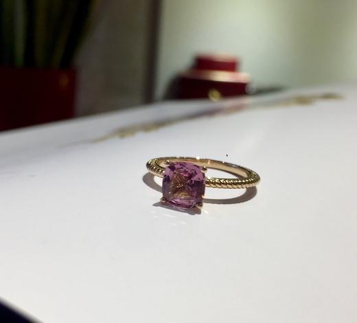 2克拉浅紫色尖晶石戒指 商品图2