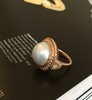 18mm钻镶马贝珠戒指 商品缩略图7