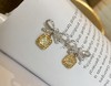 1.00克拉k金豪镶款黄钻设计款耳环 商品缩略图2