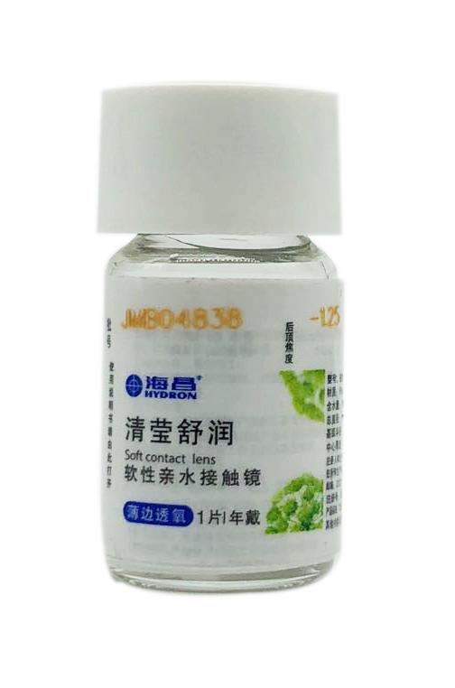 海昌清莹舒润  薄边透氧 透明  年抛  1片装 商品图0