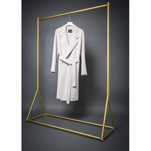 PURE by purée #0508 纯羊绒简约睡袍风大衣 商品图12