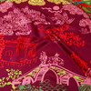 SAINTJOY/上久楷 女式真丝方巾 红色绸都风情 FJ14023 商品缩略图3
