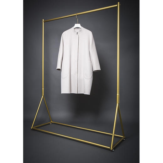 PURE by purée #0914 纯羊绒九分袖茧型大衣 商品图11