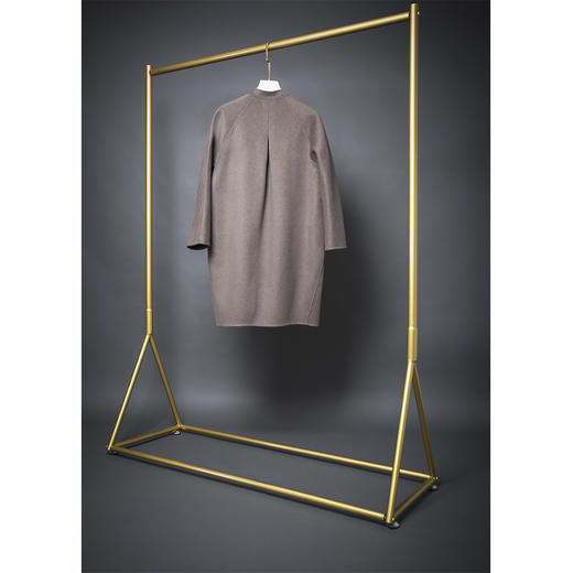 PURE by purée #0914 纯羊绒九分袖茧型大衣 商品图14