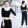菩媞秋冬新款纱裤瑜伽服套装女瑜珈服棉舞蹈健身服J1012+J2012 商品缩略图5