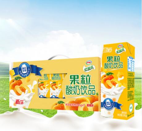 【百汇到家】伊利果粒优酸乳245g 商品图1