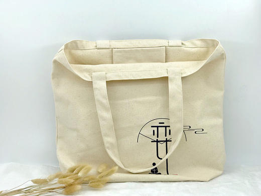 围棋周边 | 定制亚麻棉手袋 商品图3