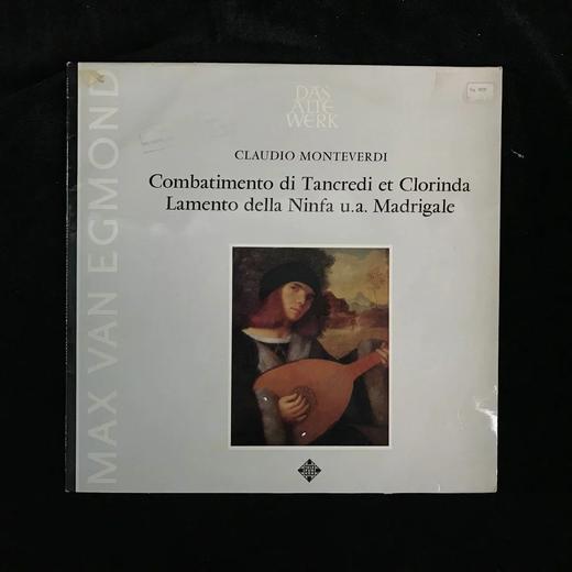 LP黑胶唱片 文艺复兴时期音乐家蒙特威尔第作品集 商品图0