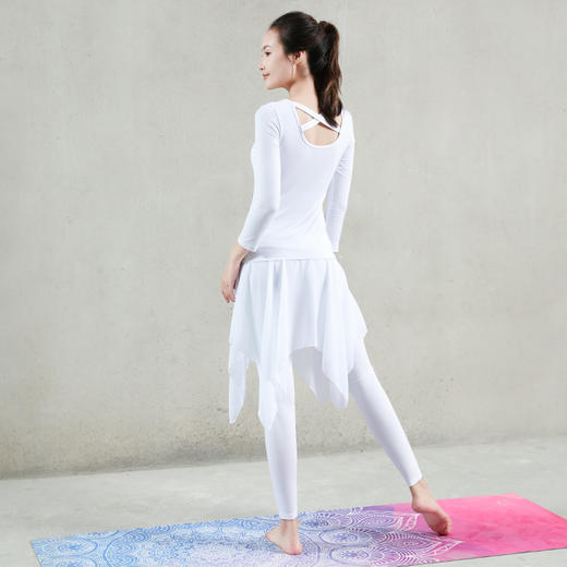 新款菩媞瑜伽服上衣交叉美背显瘦修身j1061 商品图7