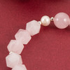天然粉水晶  爱情之石  银流苏 唐八棱珍珠手串 醍醐 商品缩略图5