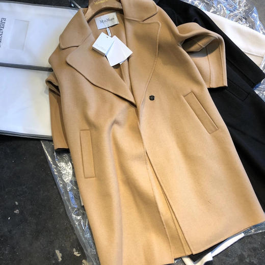 maxmara女士浴袍长款羊绒大衣