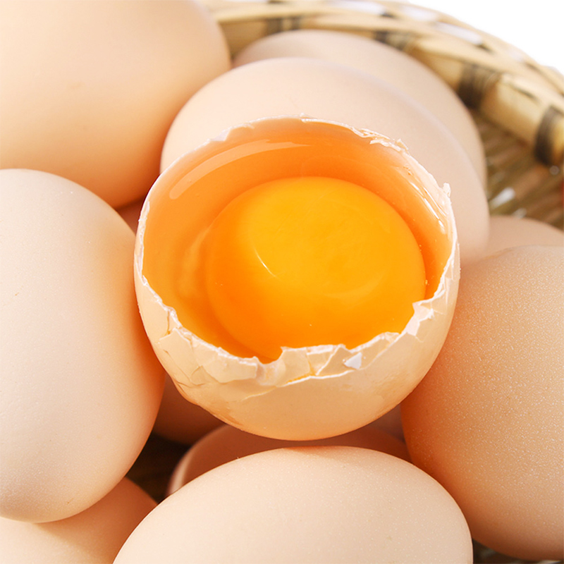 【橘园土鸡蛋20枚/30枚】农家养殖新鲜五谷鸡蛋 草鸡蛋整箱发货 新鲜鸡蛋!顺丰包邮 泡沫托