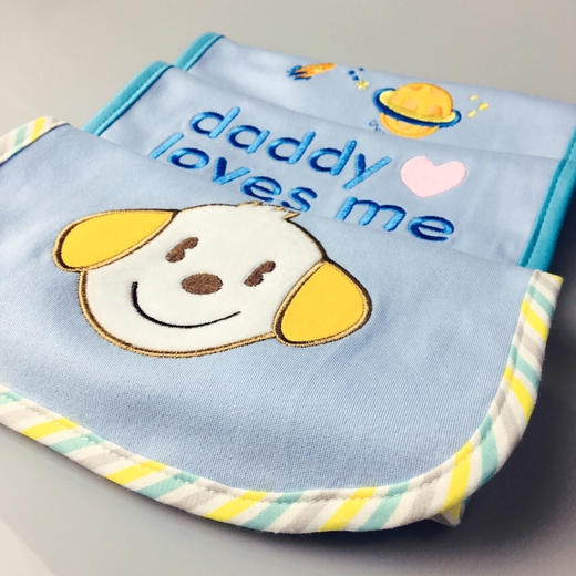 意诺唯分解细菌虫螨防过敏光触媒儿童棉围兜