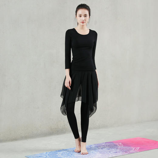 新款菩媞瑜伽服上衣交叉美背显瘦修身j1061 商品图8