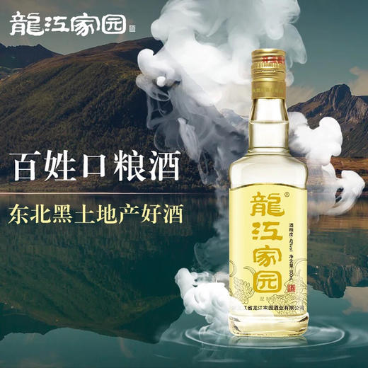龙江家园酒42度白酒500ml×12瓶 整箱 商品图2