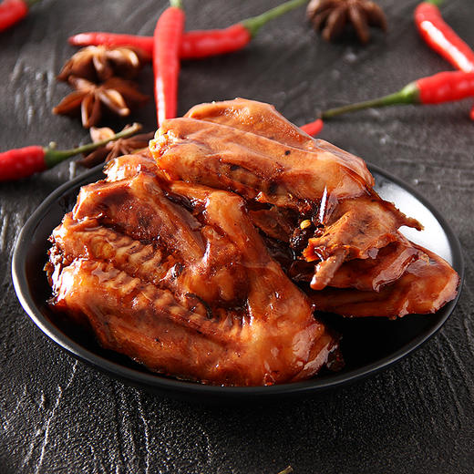 真心食品 小闲本草味香辣味鸭翅鸭脖