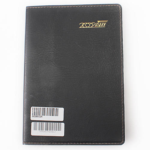 2002年软面皮革日历记事本加厚笔记本 商品图0