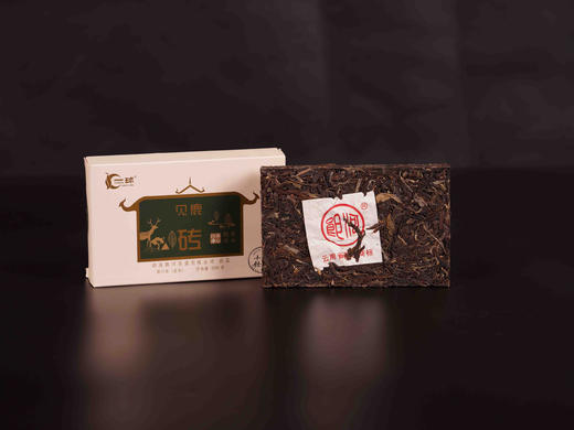 一球2017年见鹿砖生茶250g 商品图1