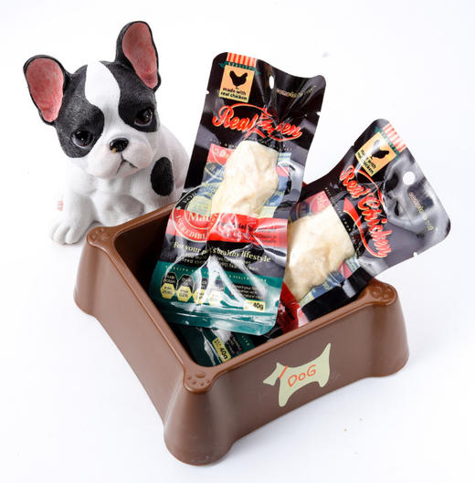 麦斯蒂宠物零食水煮蒸煮鸡胸肉40g 鸡小胸 狗零食宠物猫咪食品 商品图4