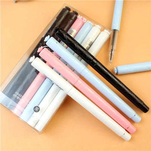 晨光陶瓷球珠中性笔agpx8401蓝0.