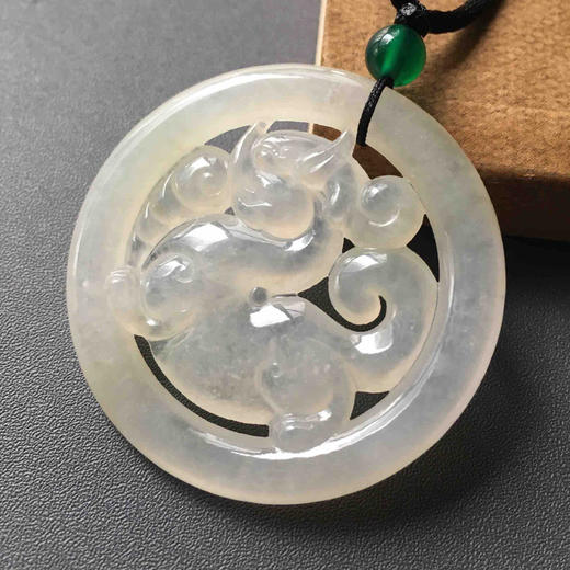 冰种翡翠大麒麟 商品图0