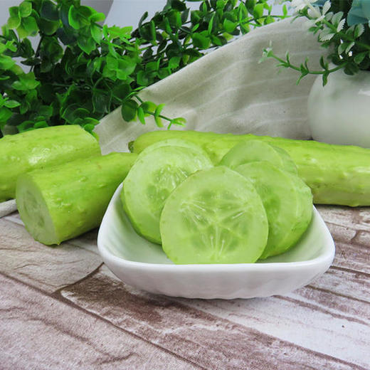 【海阳白玉黄瓜 3斤】| 果肉鲜嫩,脆甜爽口,水分含量多,直接生吃的