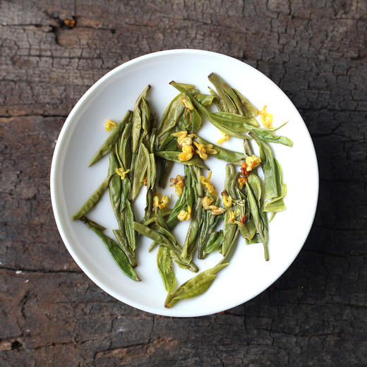 桂花龙井 50g桦木皮筒装 商品图1