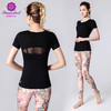 【100元任选4件】水沐伊朵瑜伽短袖5269（清仓产品，收货7天内支持调换、不退款） 商品缩略图1