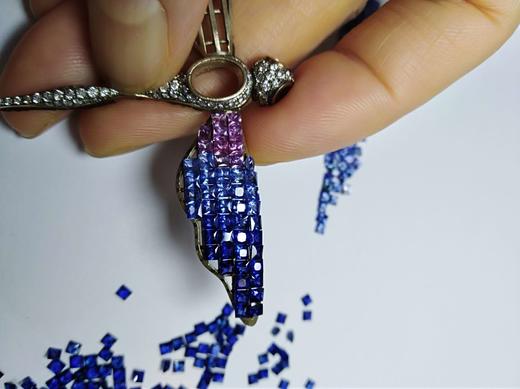 无边镶嵌蜻蜓胸针 商品图8