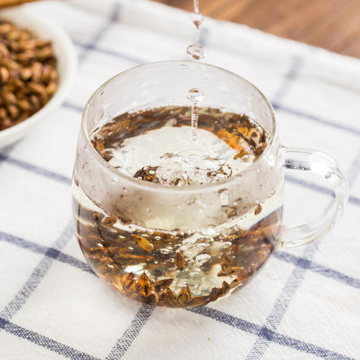 【粮药LY】 茶叶 花草茶 大麦茶 颗粒罐装花茶 250g 可搭配丁香苦荞茶组合 商品图6