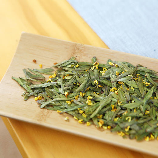 桂花龙井 50g桦木皮筒装 商品图4