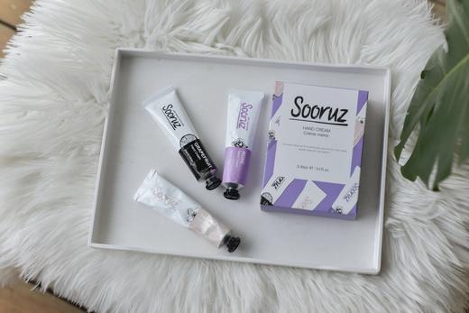 【复购率超高特价 超级回馈】SOORUZ 树柔乳木果护手霜3支套装 牛油果樱花玫瑰 保湿滋润 法国进口 商品图4