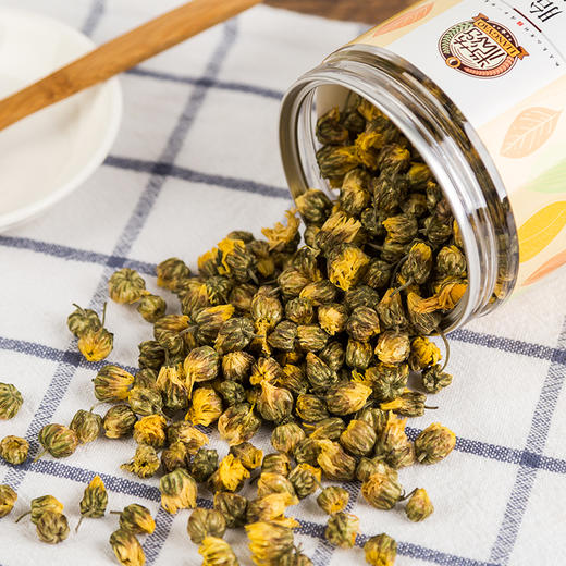 【粮药LY】 胎菊花 花草茶菊花茶桐乡胎菊花蜜清香经久耐泡回甘（50g/罐） 商品图5