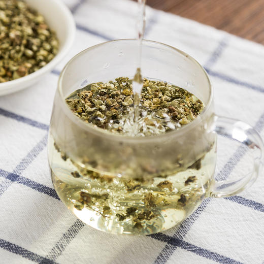 【粮药LY】 荷叶茶 干荷叶片 A4腰花草茶 茶叶 可搭配玫瑰花茶180g/罐 商品图6