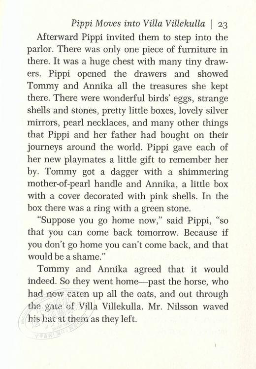国际安徒生奖：长袜子皮皮  英文原版Lindgren  Pippi Longstocking 商品图3