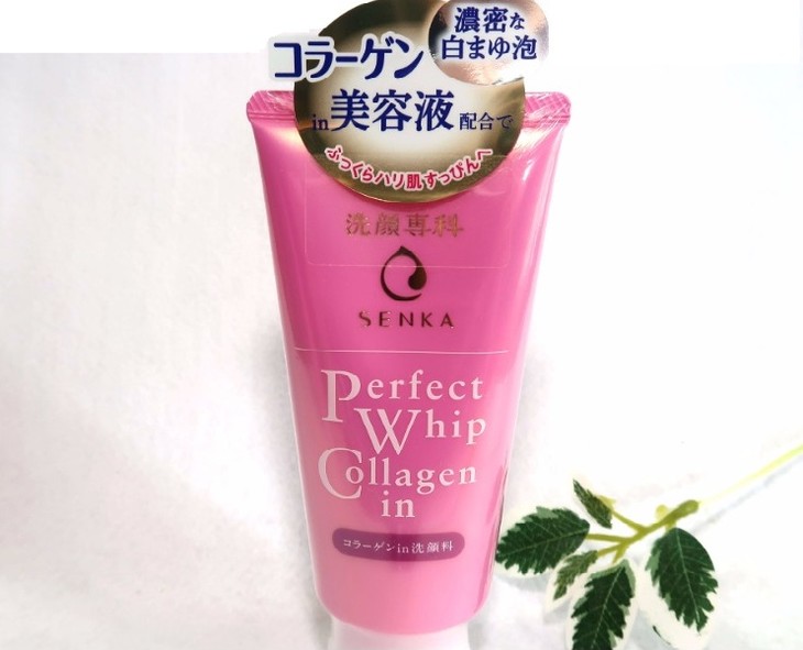 日本资生堂粉色胶原蛋白洗面奶洗面乳洁面奶洁面乳120g