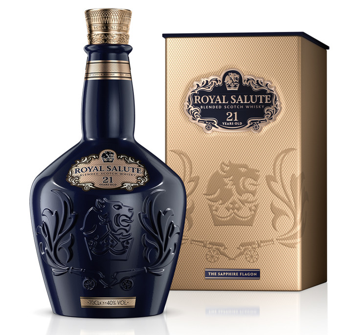 皇家礼炮21年带内盒2011年老酒